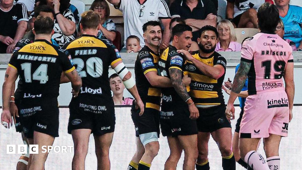 Superliga: York Knights 20-16 Hull FC
