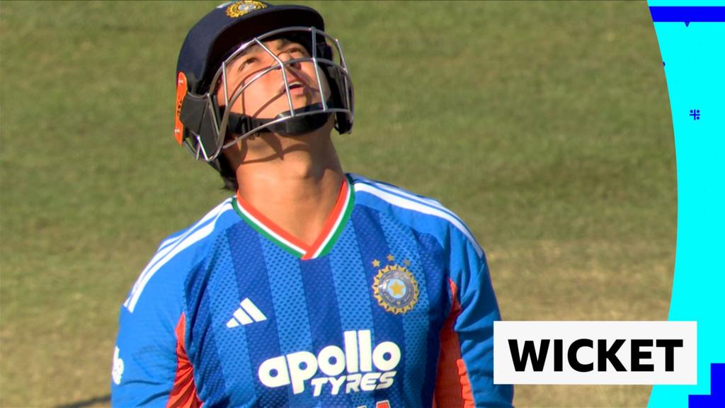 Inglaterra x Índia quarto T20: Vaibhav Sooryavanshi rebate ‘alto no ar’, mas é pego por Sam Curran