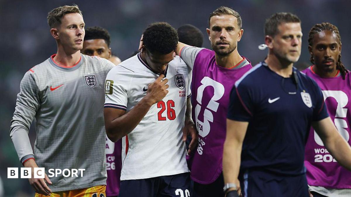 Copa do Mundo de 2026: o zagueiro inglês Jarell Quansah foi suspenso por dois jogos após cartão vermelho do México, diz Fifa
