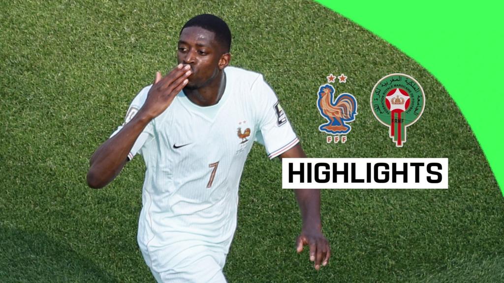 Destaques da França 2-0 Marrocos – Copa do Mundo de 2026 – 9 de julho de 2026