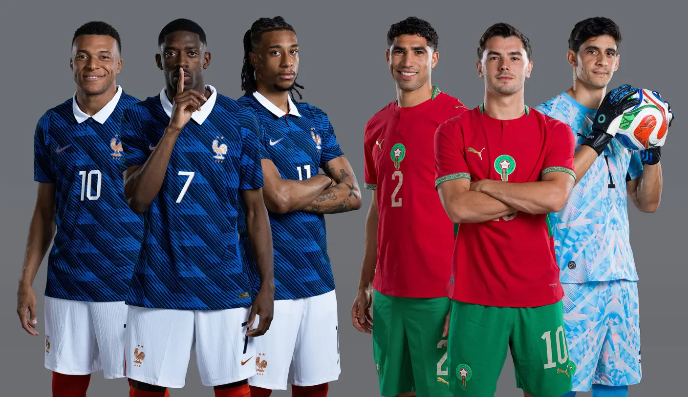 Previsão, probabilidades e escolhas da França x Marrocos para a partida da Copa do Mundo