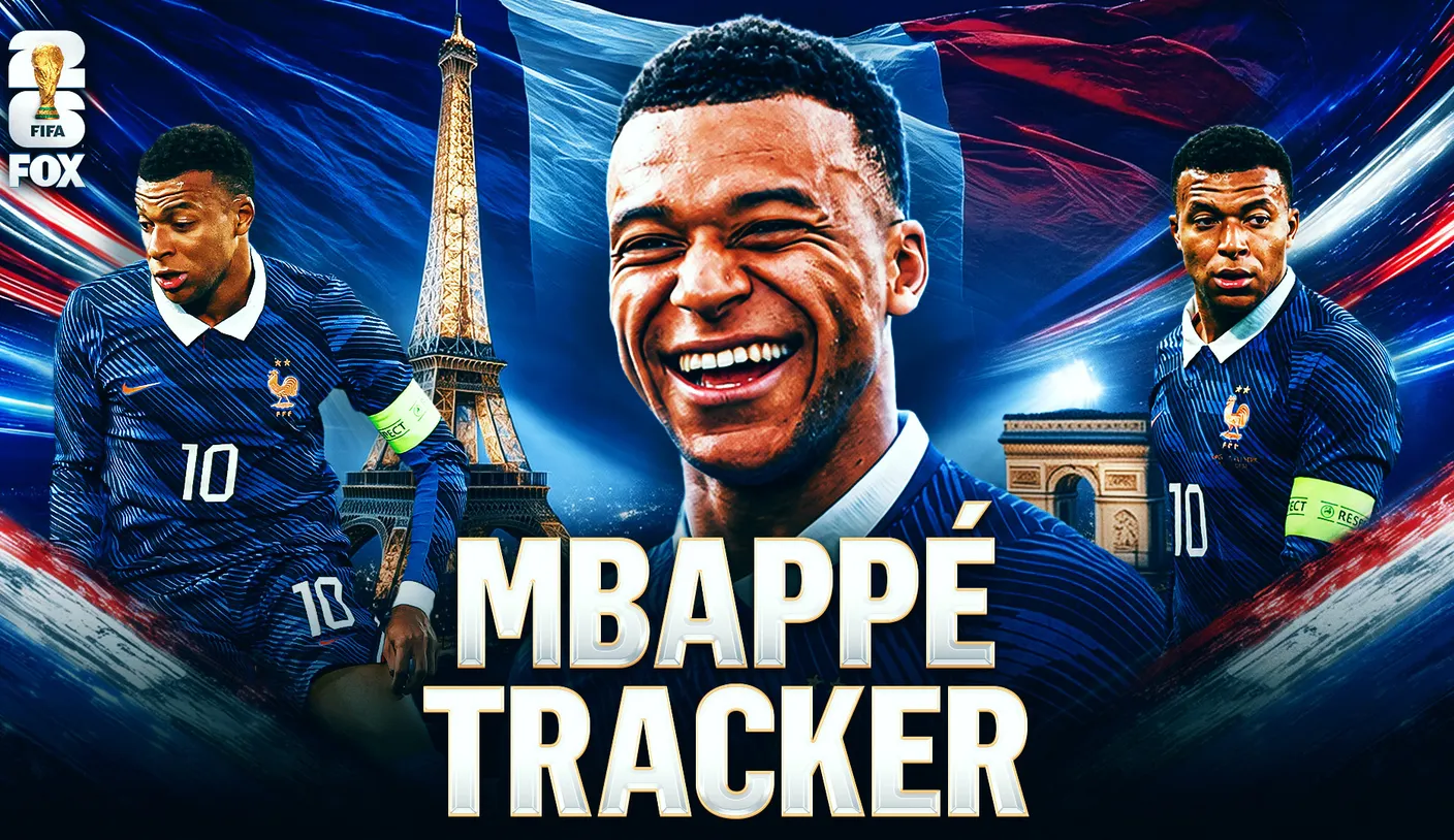 Acompanhando todos os gols de Kylian Mbappé na Copa do Mundo de 2026