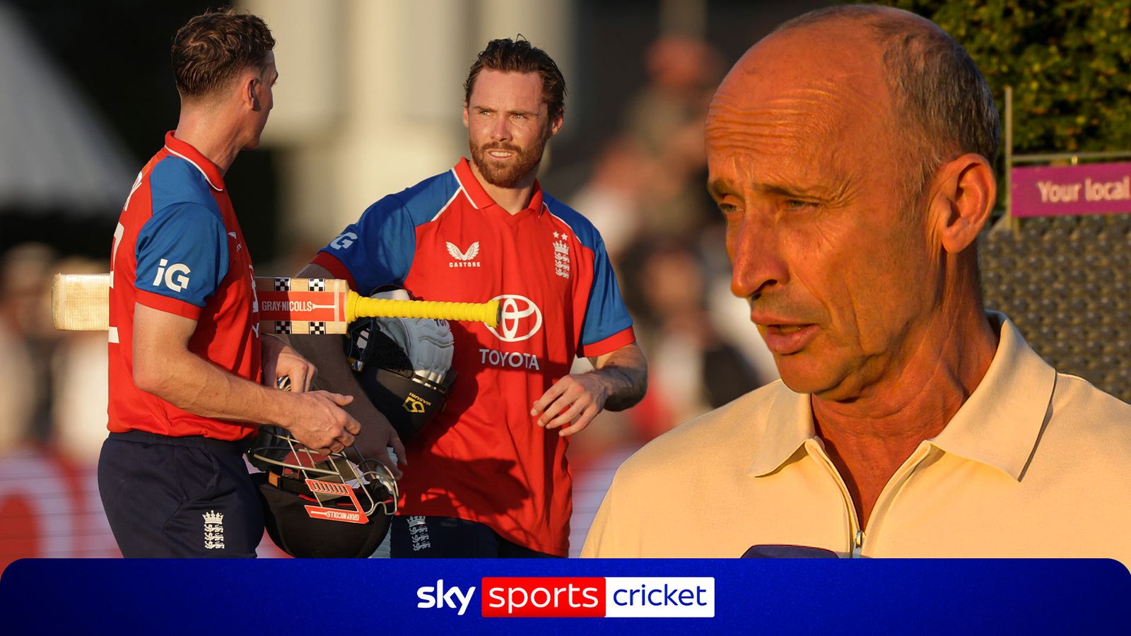 Nasser: A Inglaterra não pode tirar o pé do acelerador para o T20 final contra a Índia